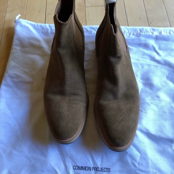 Common projects Chelsea boots in suede - Picture 3 of 11